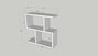 Hanah Home Mesa Auxiliar Life Travertino Mármol 60x60x20cm Elegante y Sofisticada para Salón o Dormitorio